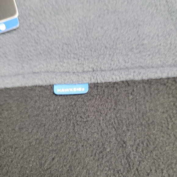 Hawk & Co 1/4 Zip Fleece Pullover Jacket Men's Size Small Black Grey New w/Tags - Picture 3 of 10